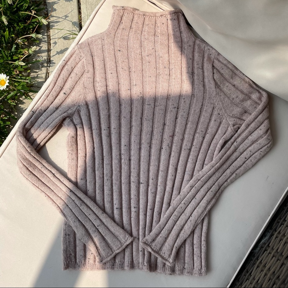 Madewell Retro Ribbed Turtleneck Sweater - Picture 3 of 4